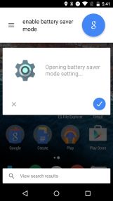 Fotografía - [Android M Feature Spotlight] Vous pouvez activer et désactiver l'économiseur de batterie By Voice